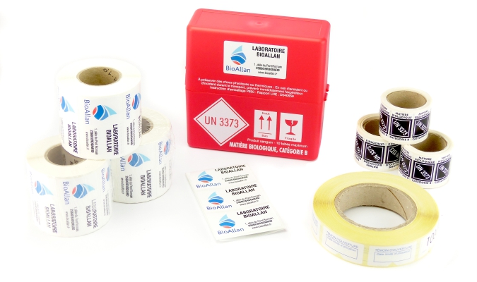 Présentation de la gamme IBISCO PRIT, étiquetage et imprimés pour laboratoires et centre hospitaliers