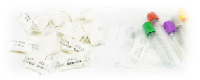 Dosettes absorbantes pour boites et coffrets de prélèvements
